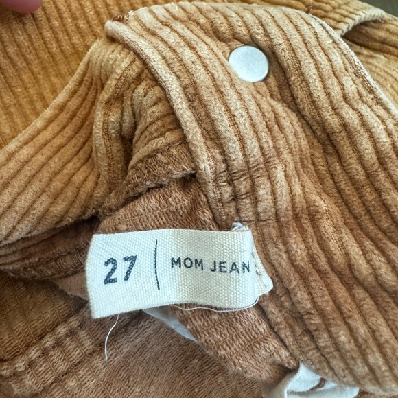 Pacsun Tan Corduroy Mom Pants - Picture 8 of 10